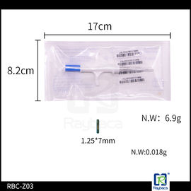 RFID Implanted Microchip Syringe Tags Bioglass Metarial 1.25*7mm Size