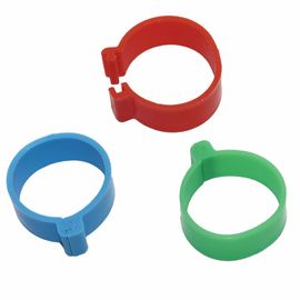 Customized Size Animal Poultry Leg Rings For Farm Animal Tracking Management