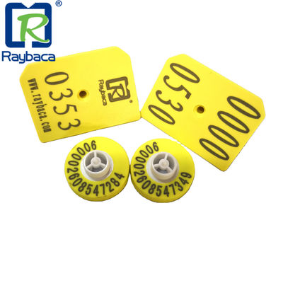 ICAR Ear Tag RFID Livestock Tags With Visual Farm Management